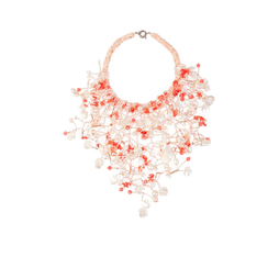 Колье "Коралловый рассвет"