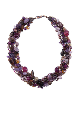 Колье «Аметистовое волшебство»