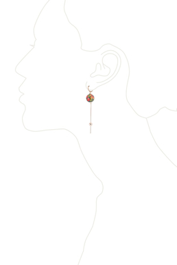 Серьги «Калина красная»