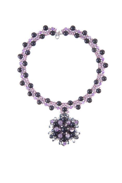 Колье «Звезды Аметистовой ночи»