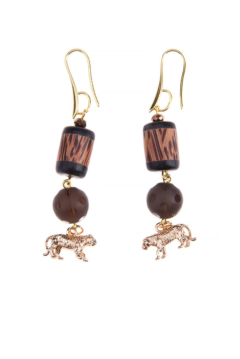 Серьги «Джунгли»