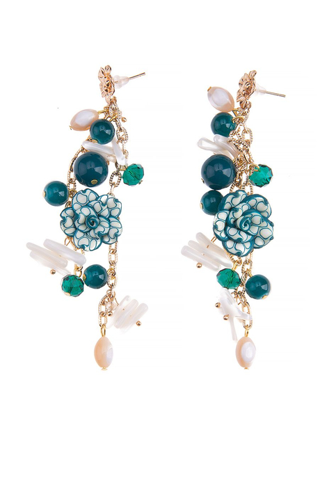 Серьги «Остров Ундины»