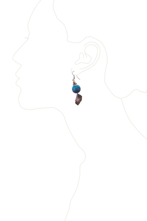 Серьги «Бронзовое небо»