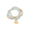 Комплект браслетов (3 шт.) «Голубая лагуна»